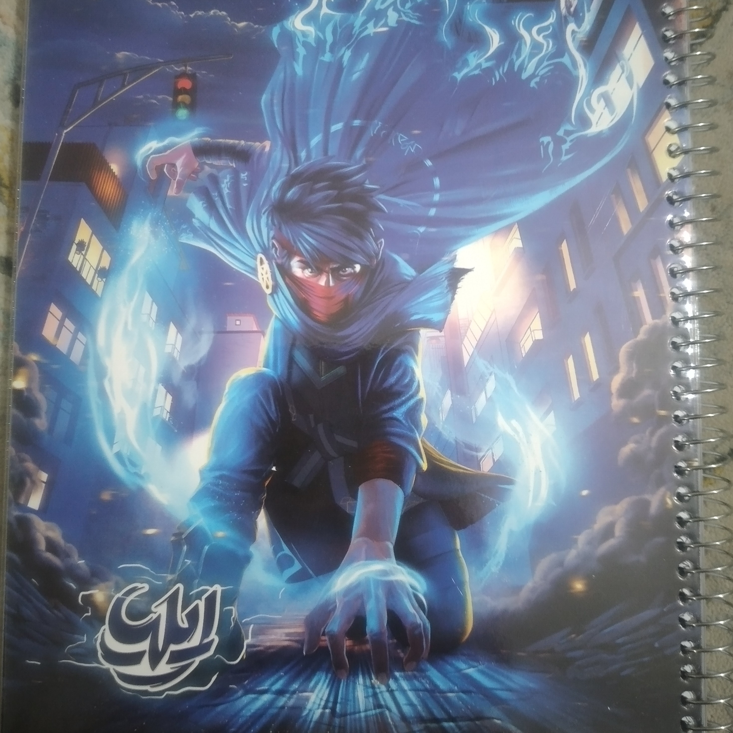 دفتر مشق 100برگ سیمی مجلد ایلیا . کمیکا