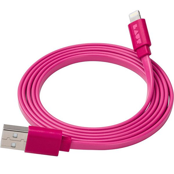 لاوت - LINK-Flat لایتنینگ کابل 1.2 متر صورتی - Hiapple.ir