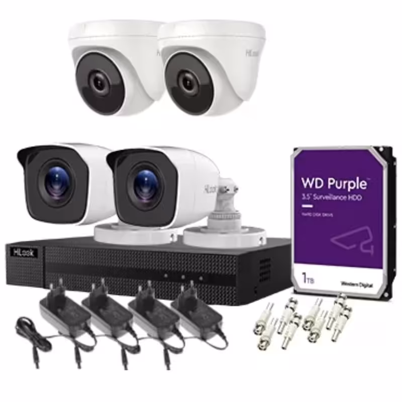 دوربین مداربسته هایلوک آماده نصب و راه اندازی 