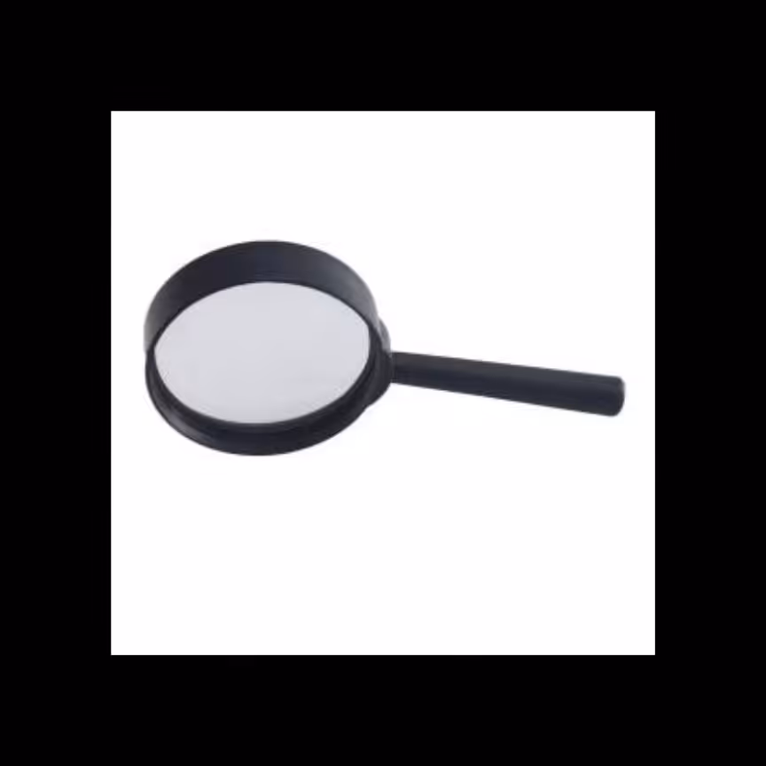 ذره بین دسته دار 50MMگلس