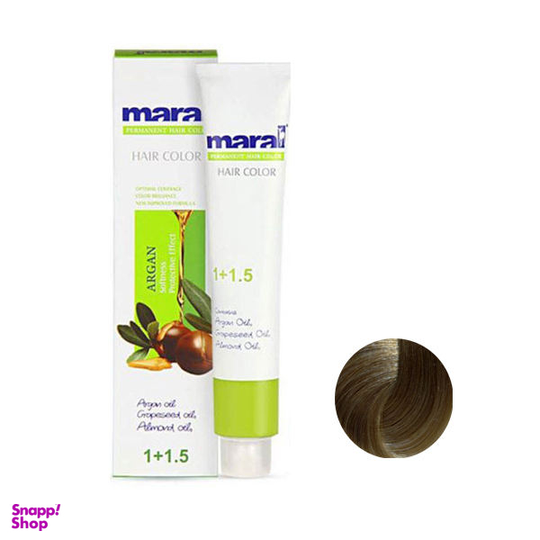 رنگ مو مارال (Maral) شماره 805 حجم 100 میلی‌لیتر رنگ بلوند تنباکویی روشن