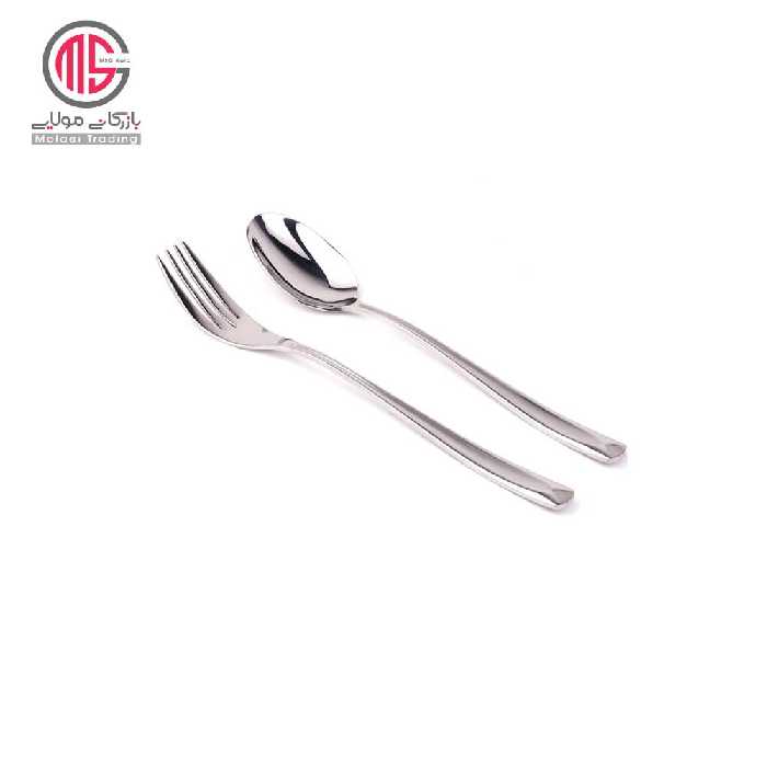 سرویس قاشق چنگال 106 پارچه ام جی اس MGS مدل DF004