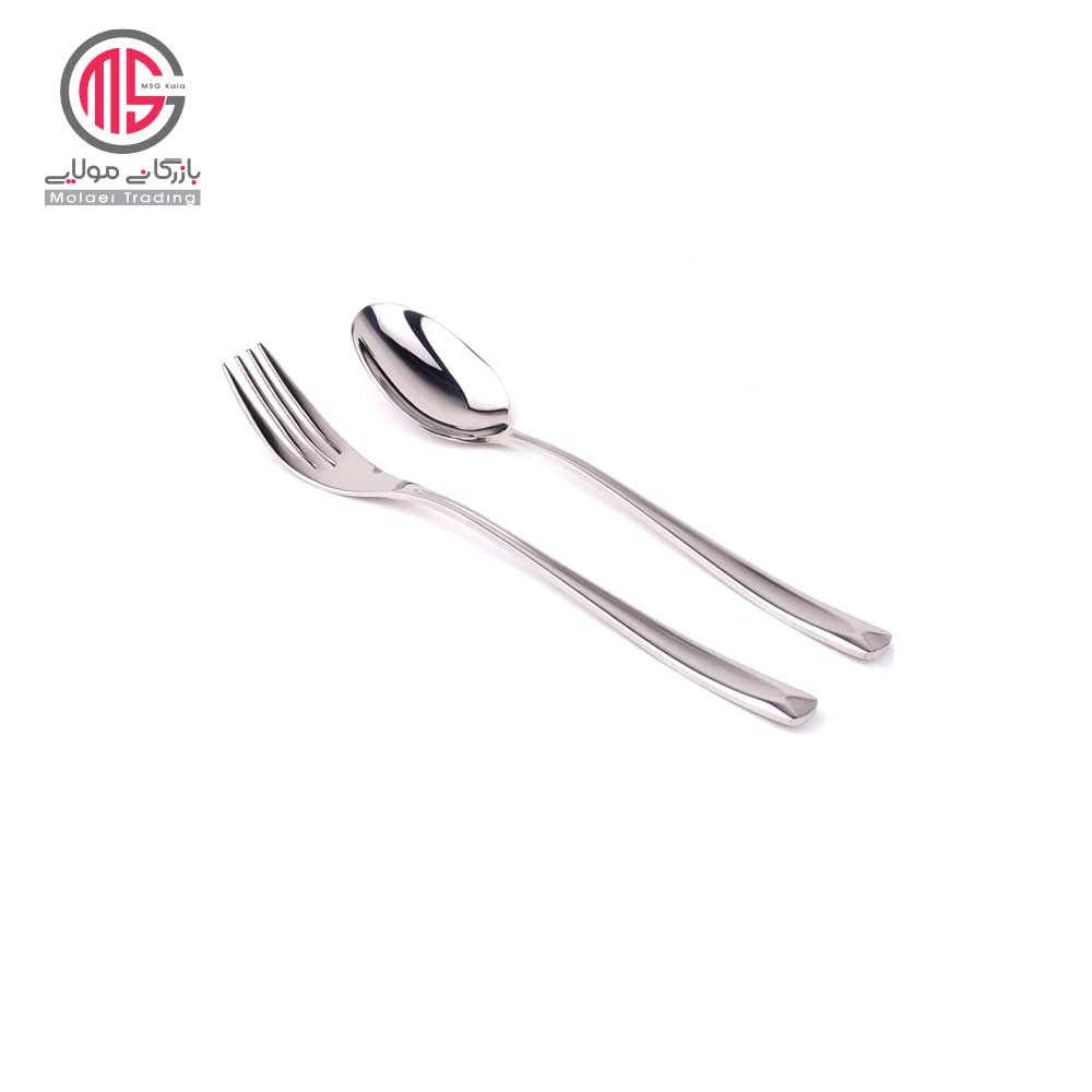 سرویس قاشق چنگال 106 پارچه ام جی اس MGS مدل DF004
