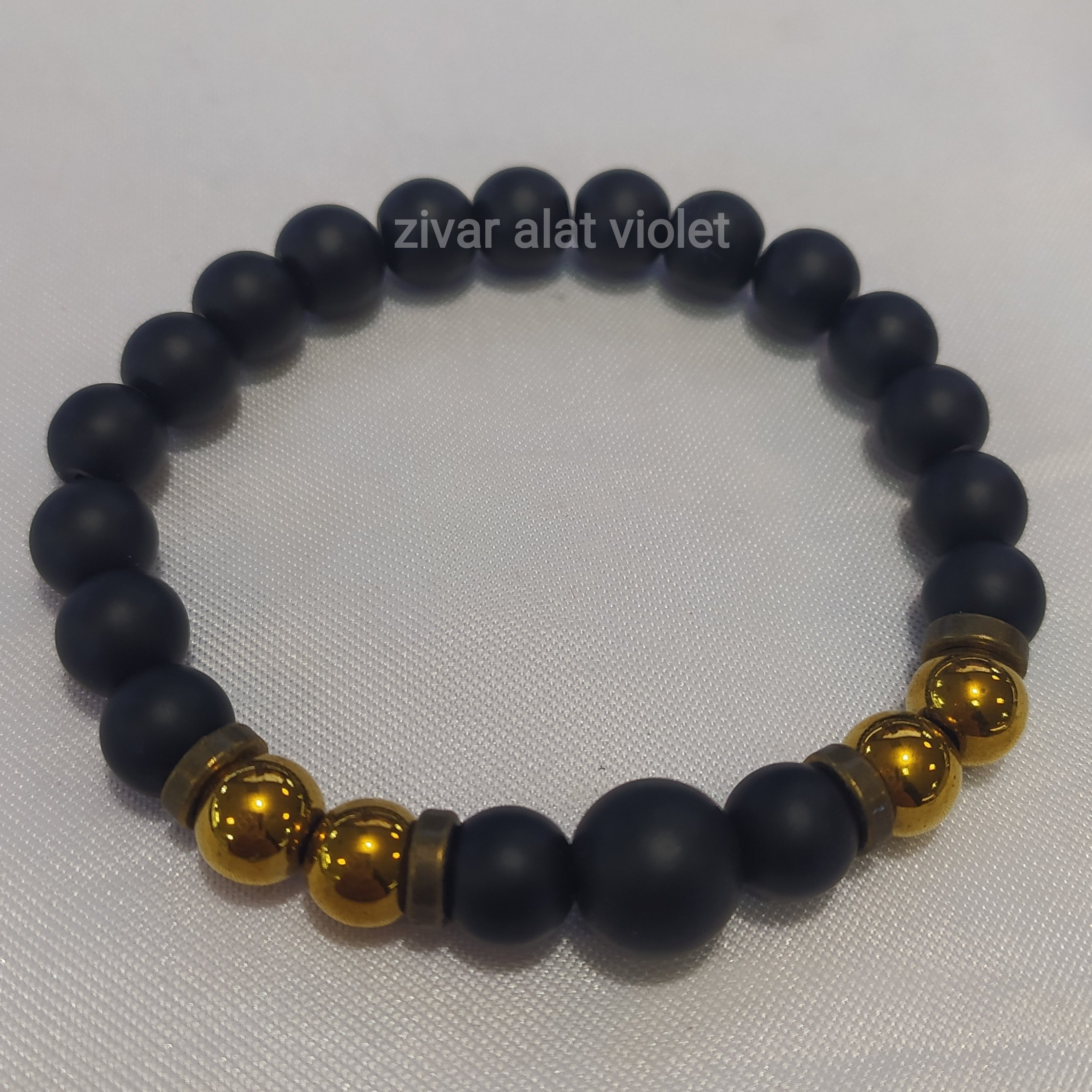 دستبند اسپرت اونیکس و حدید طلایی