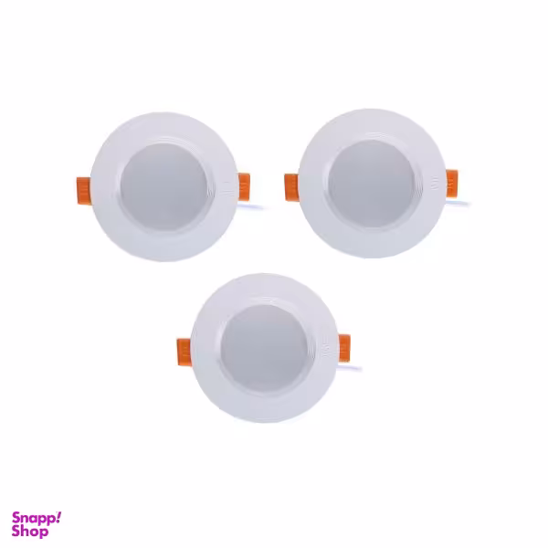 پنل ال ای دی 7 وات پارس شعاع توس مدل SOLARIS بسته 3 عددی