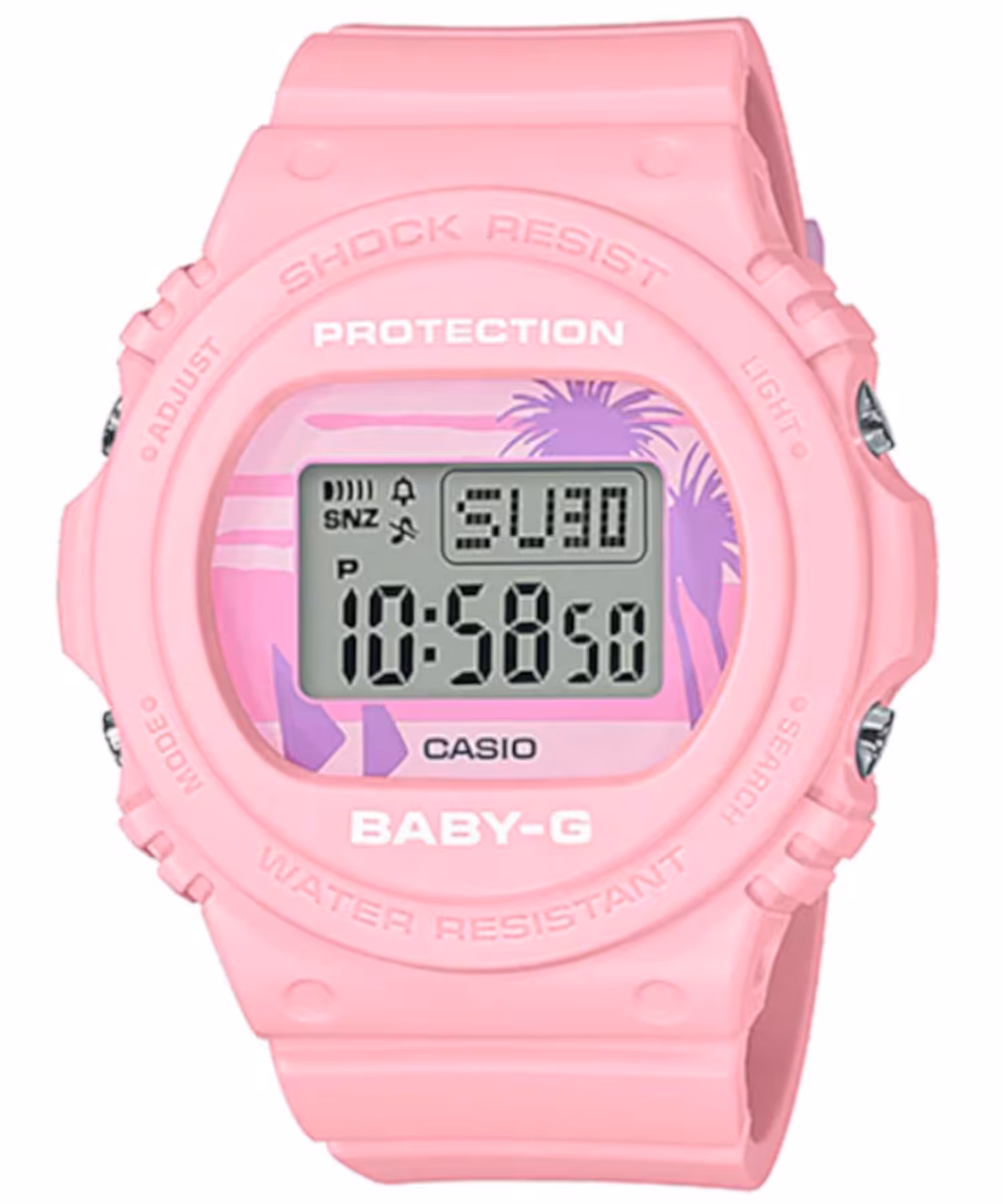 ساعت مچی زنانه کاسیو، زیرمجموعه Baby-G, کد BGD-570BC-4DR
