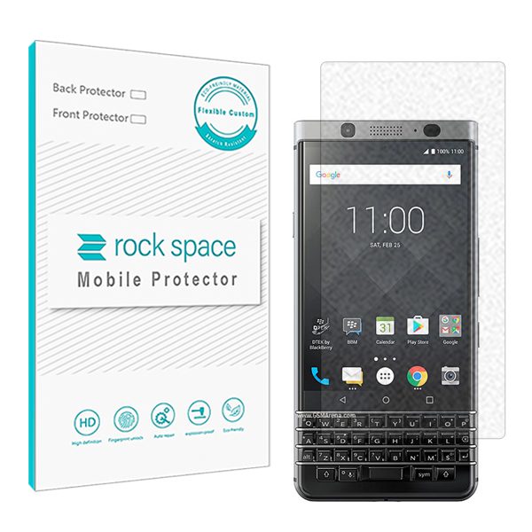 گلس بلک بری KEYone مدل نانو هیدروژل گیمینگ برند راک اسپیس کد S