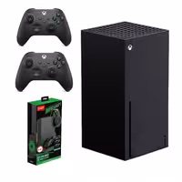 ایکس باکس سری ایکس ظرفیت یک ترابایت به همراه دسته اضافی و استند 5 کاره IPEGA
