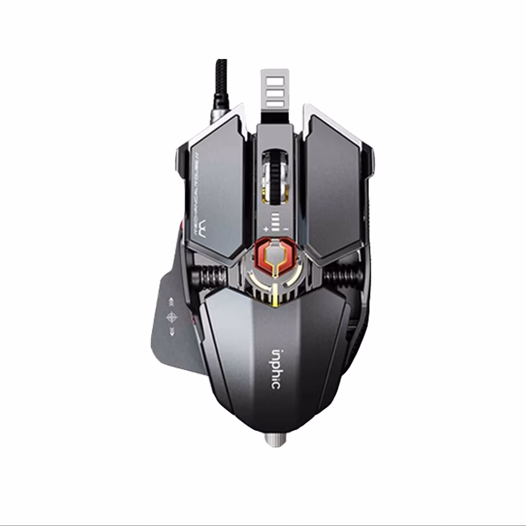 ماوس گیمینگ اینفیک مدل PG6 طوسی