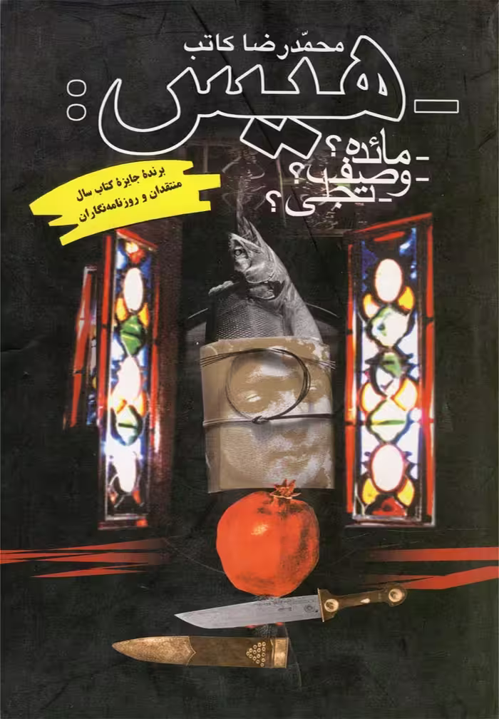 کتاب هیس رمان اثر محمدرضا کاتب