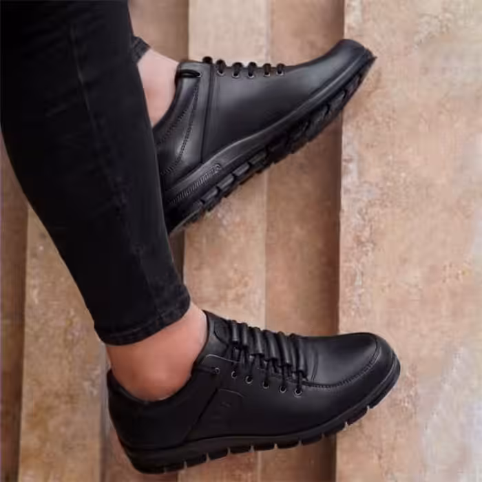 کفش چرم تبریز مدل نایس فرزین 