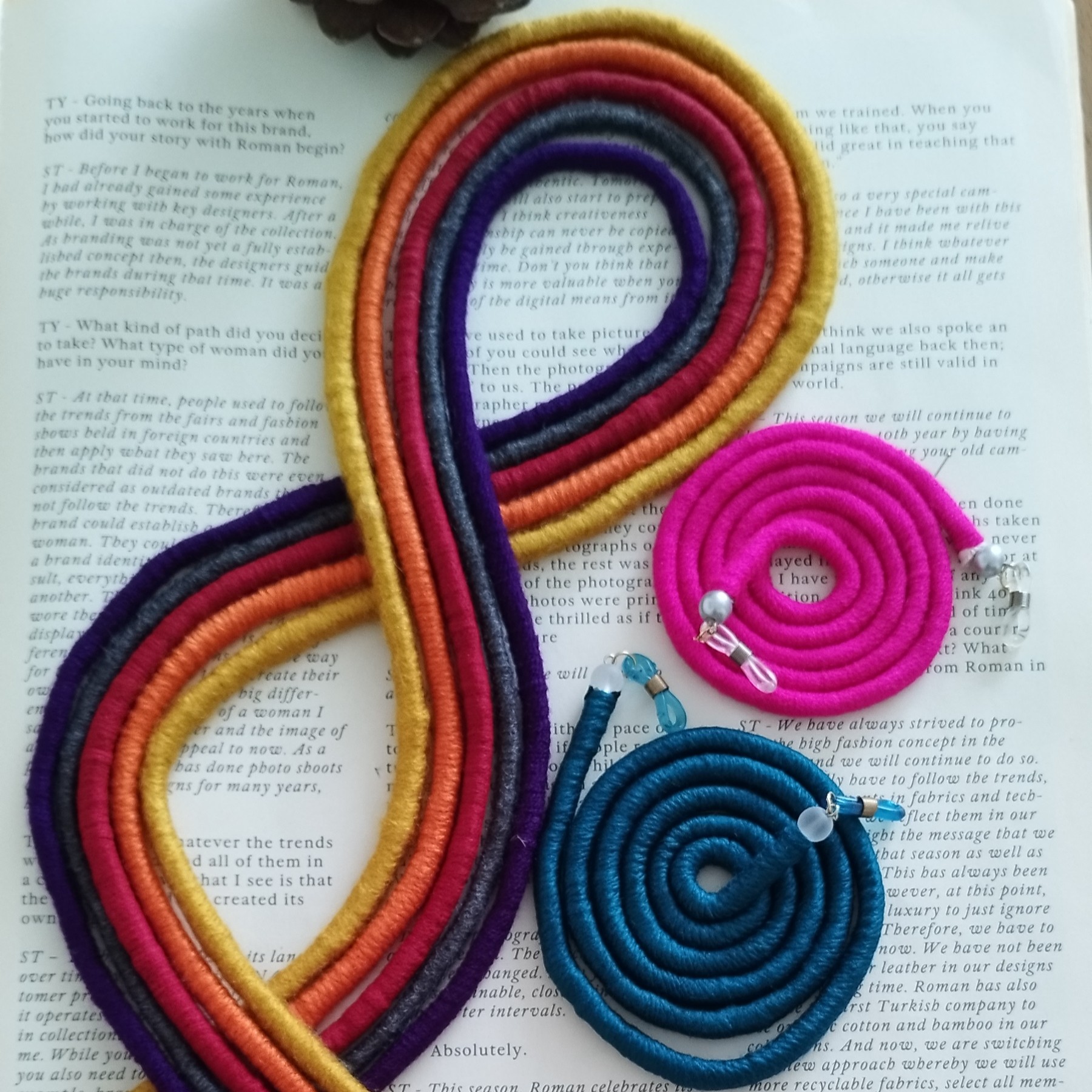 بند عینک تک وخاص  اسپرت مردانه و زنانه در هر رنکبندی