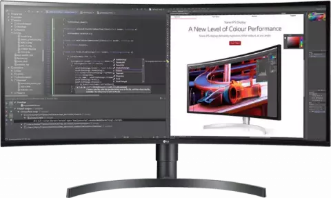 قیمت و خرید مانیتور منحنی ال جی Curved 34WL85C-B سایز 34 اینچ