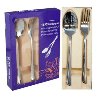 قاشق چنگال ضخیم بنفش یونیک