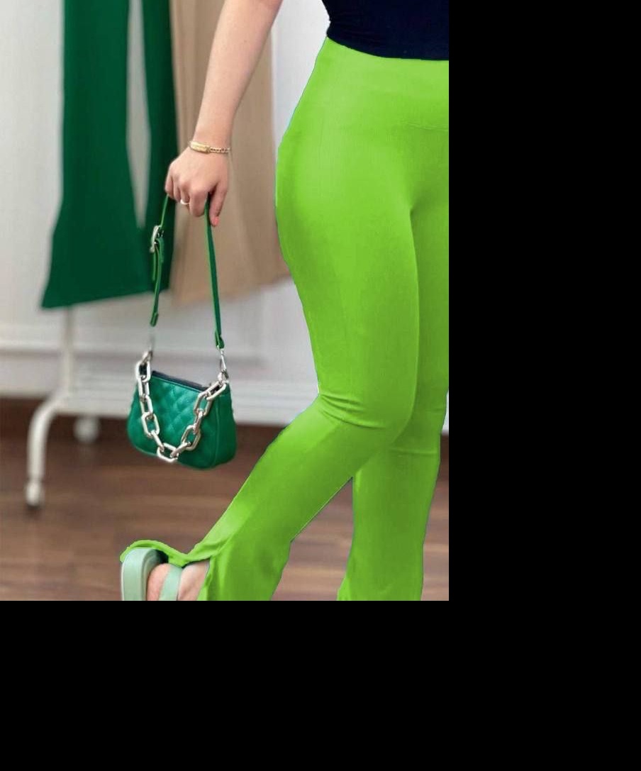 شلوار بغل چاکدار کشبافت پنبه اعلا کمرگنی 1547