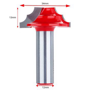 تیغ پروفیل دو پله دامار DM163404CCA - ابزار یراق
