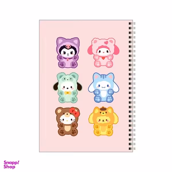 دفتر مشق 50 برگ بامبیلیپ طرح کرومی و ملودی کد 6683439