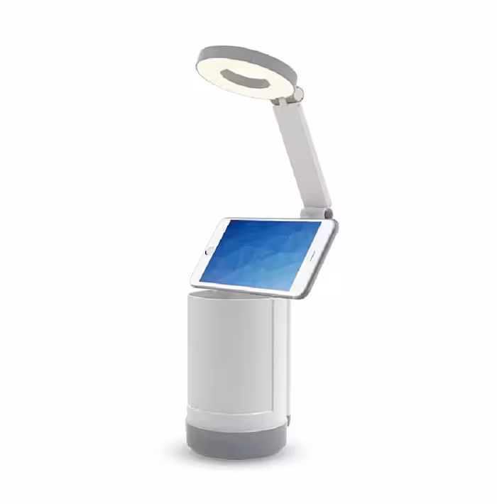 چراغ مطالعه جاقلمی دار جمع شونده شارژی کد TGX-781