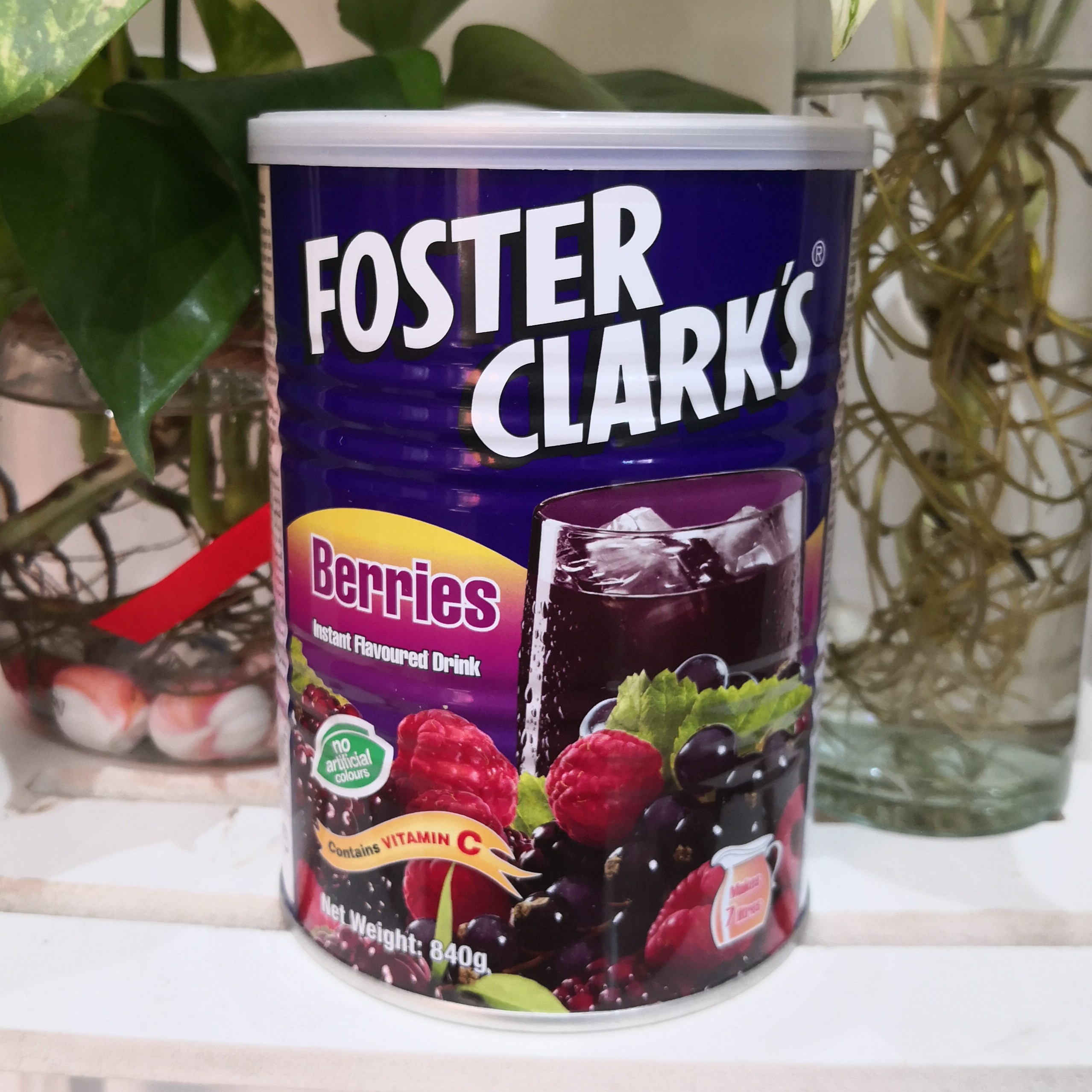 پودر شربت توت قرمز فوستر کلارکس 900 گرمی اصل 