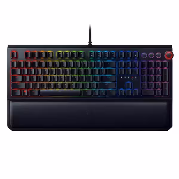 کیبورد گیمینگ ریزر مدل BLACKWIDOW ELITE YELLOW SWITCH - پردیس پازار