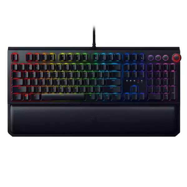 کیبورد گیمینگ ریزر مدل BLACKWIDOW ELITE YELLOW SWITCH - پردیس پازار