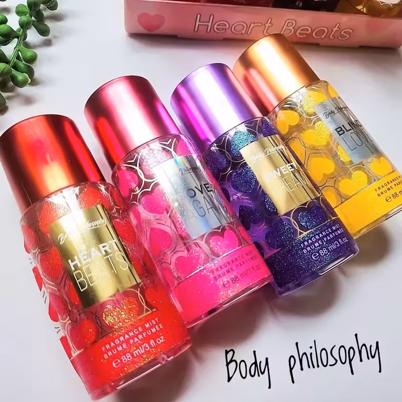 بادی اسپلش LOVE از برند اورجینال  BODY PHILOSOPHY  رایحه های خنک و شیرین شرقی قبل از ثبت سفارش موجودی بگیرید