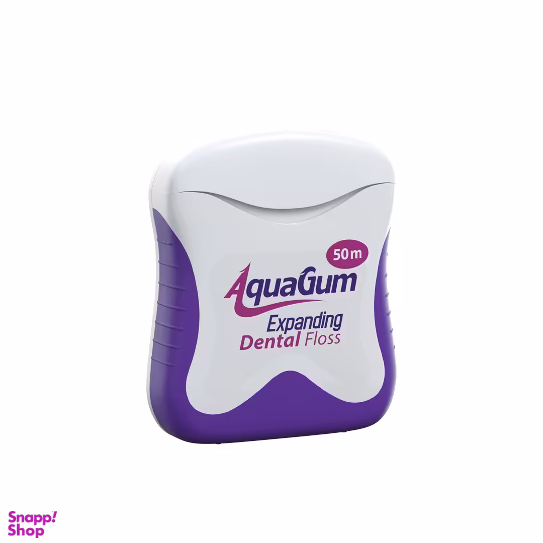 نخ دندان آکوا گام مدل Expanding طول 50 متر