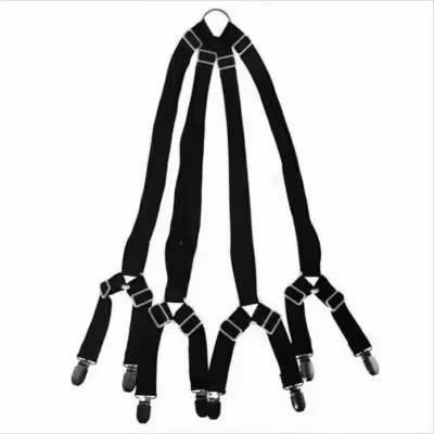 نگهدارنده هولدر ملافحه و روتختی 8 سر گیره رنگ سفید