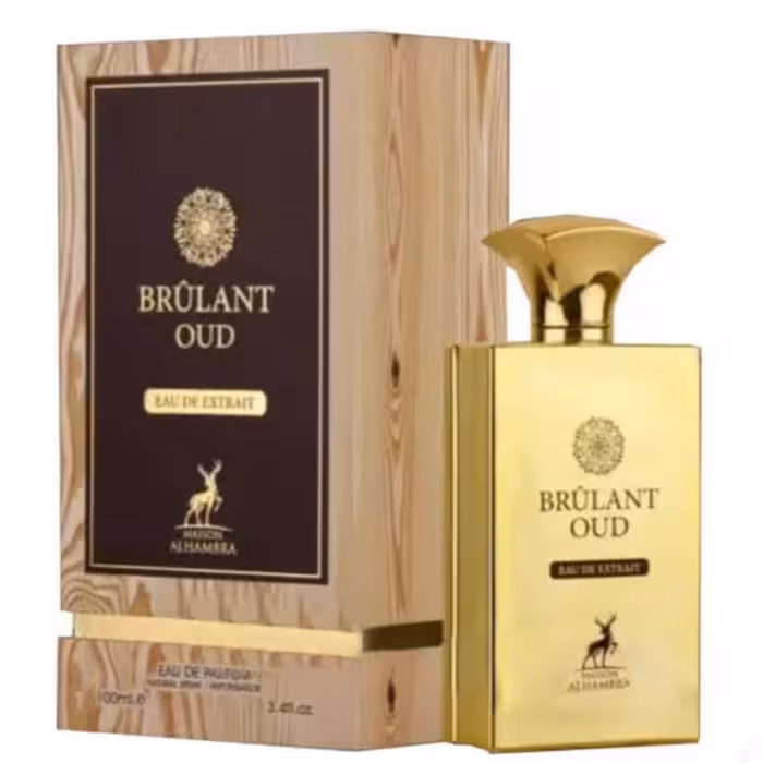 ادوپرفیوم الحمبرا برولنت اود ALHAMBRA Brulant Oud مردانه حجم 100 میلی لیتر