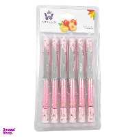 کارد میوه خوری مونارچ کد M002 بسته 12 عددی