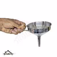 قیف استیل صافی دار بزرگ