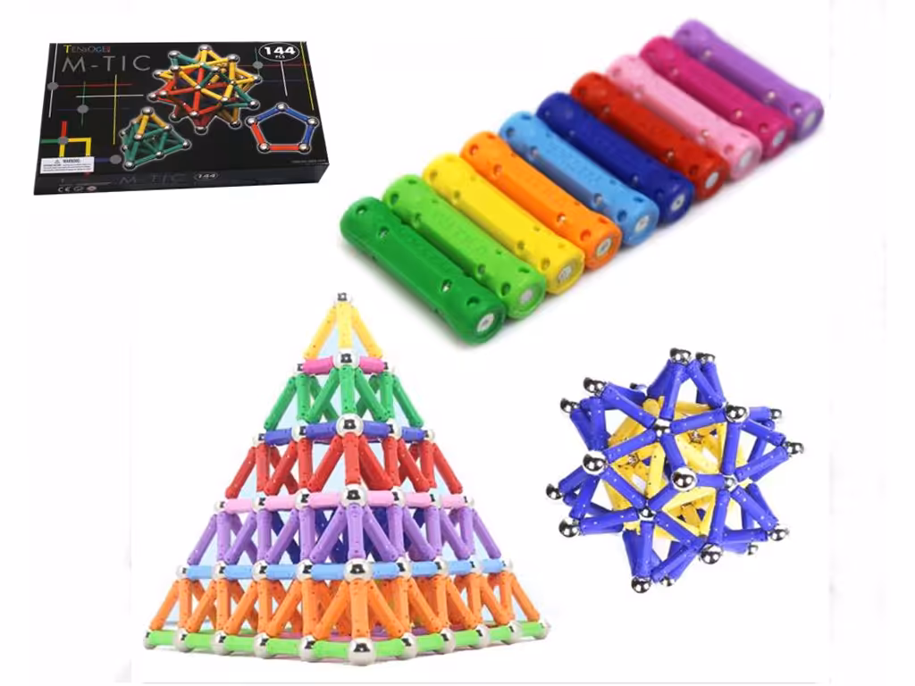 لگو مگ 144 تکه مغناطیسی