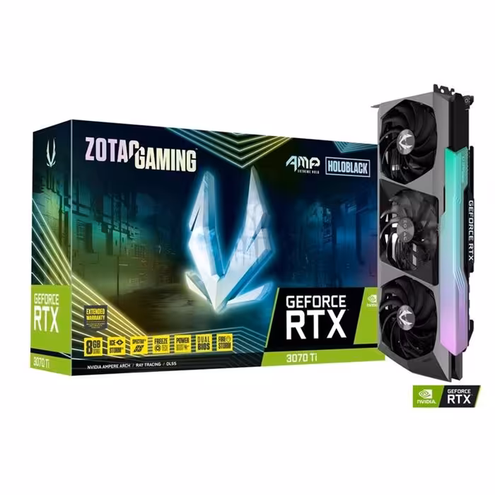 کارت گرافیک زوتک GAMING GeForce RTX 3070 Ti AMP Extreme Holo 8G