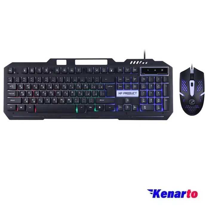 کیبورد و ماوس مخصوص بازی ایکس پی پروداکت مدل XP11400