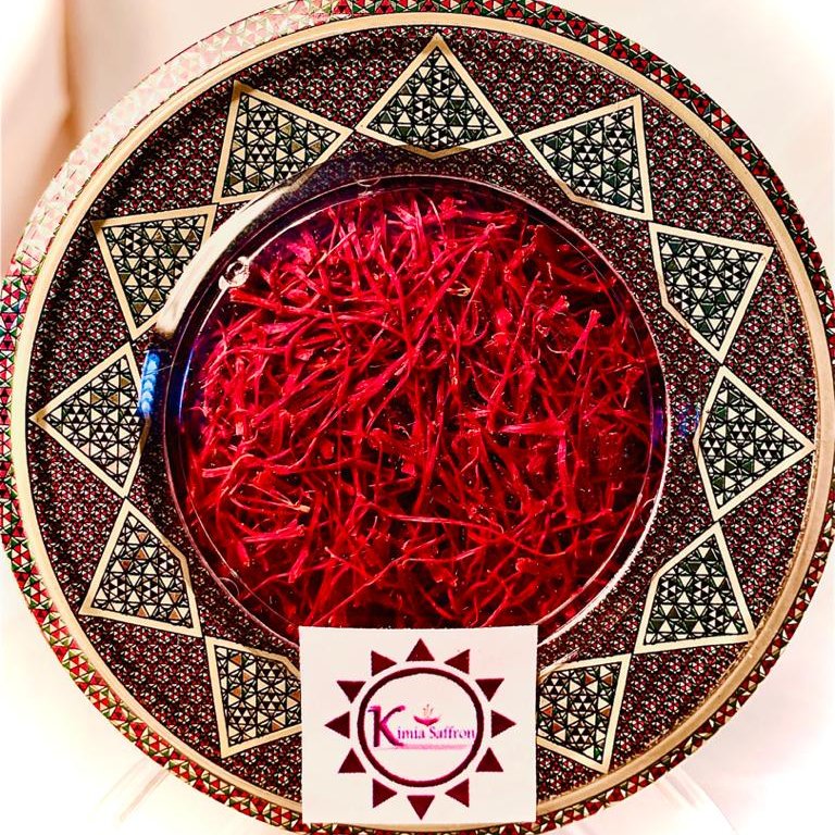 زعفران نگین (سه مثقالی)خاتم