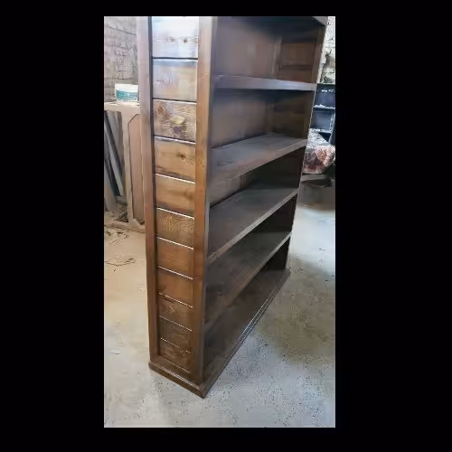 +کتابخانه چوبی تمام چوب چوب روس تحویل در باربری مقصد (پس کرایه)