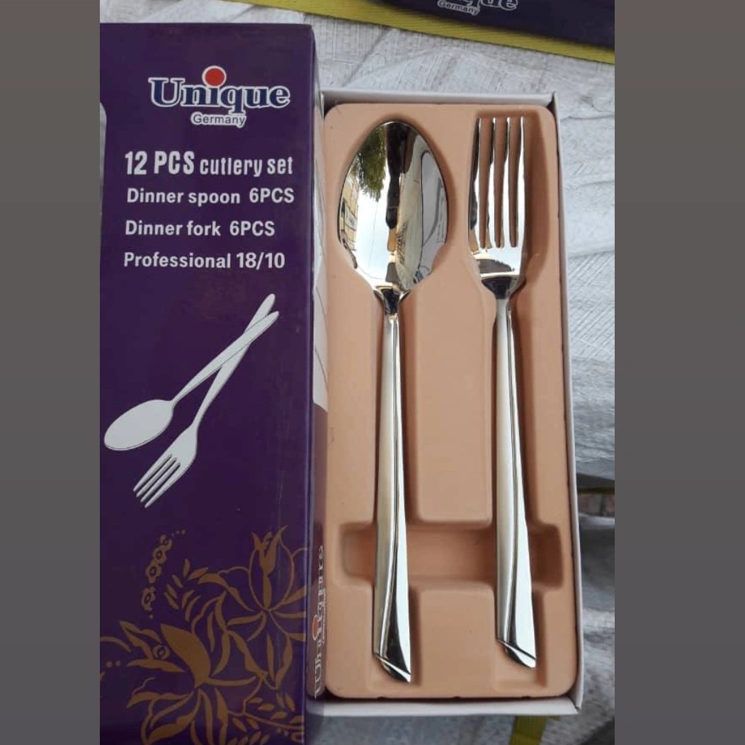 قاشق و چنگال یونیک (پس کرایه)