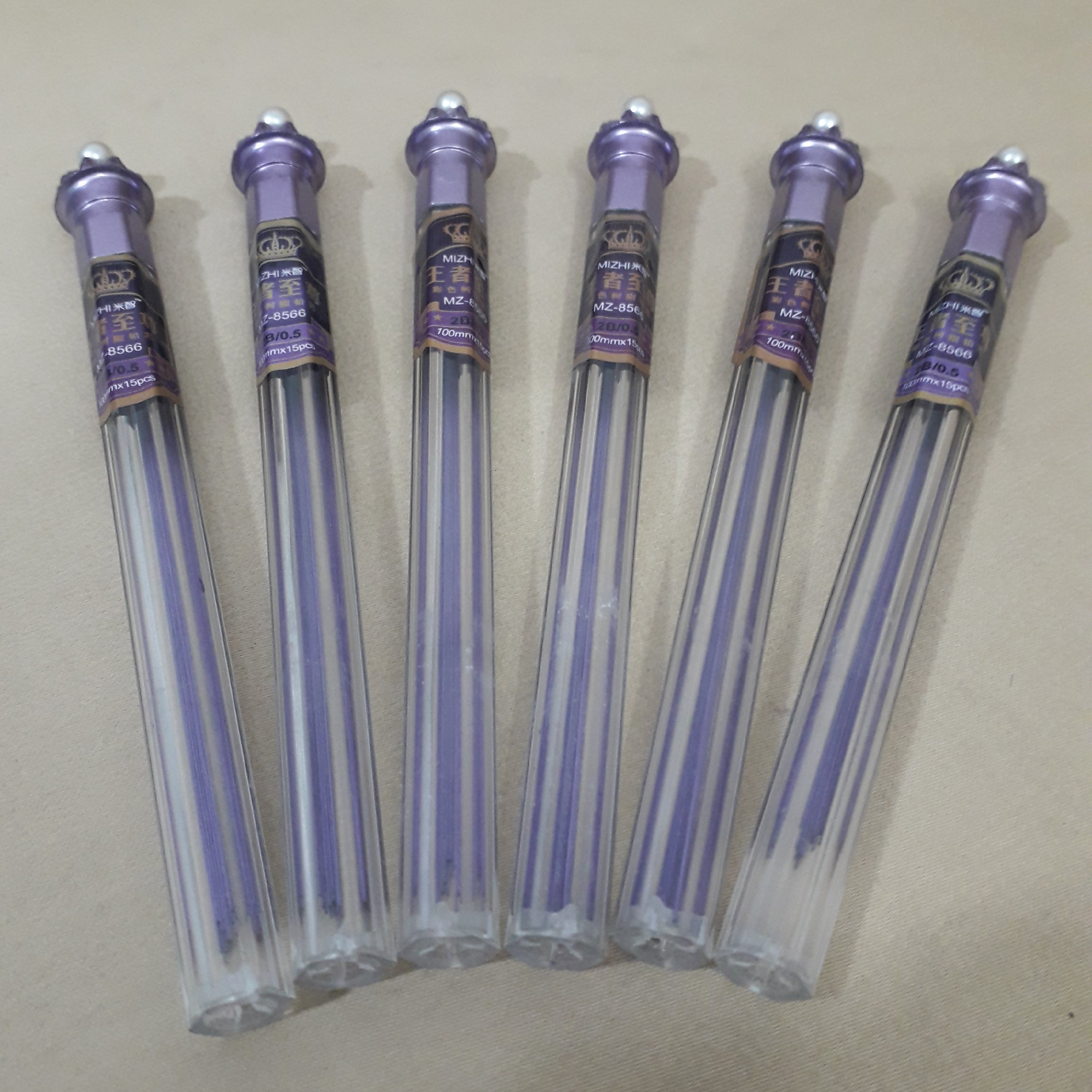 (نوک مداد نوکی 0/5 رنگی )
         ♡رنگ بنفش♡