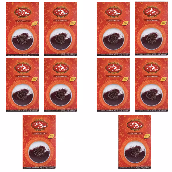 زعفران سحرخیز - 2 گرم بسته 10 عددی