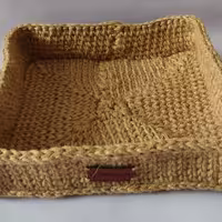 سینی سرو دیواره کوتاه کنفی