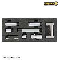 ست میکرومتر لوله آسیمتو داخل سنج 500-50 میلی متر مدل 0-12-240