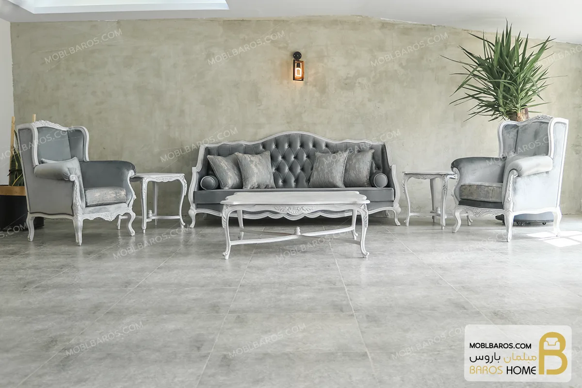 مبل کلاسیک جدید 7 نفره موناکو