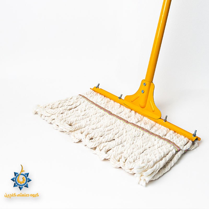 تی پنبه ای 40 سانت پشت فلز گلچین با دسته عمده (پک 12 عددی)-پس کرایه