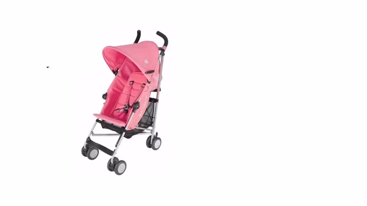 کالسکه مک لارن maclaren مدل تریمف صورتی Trimph