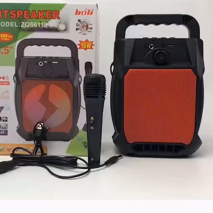 اسپیکر  داری میکروفون با کیفیت صدای فوق العاده ، مناسب مسافرت و  خانه