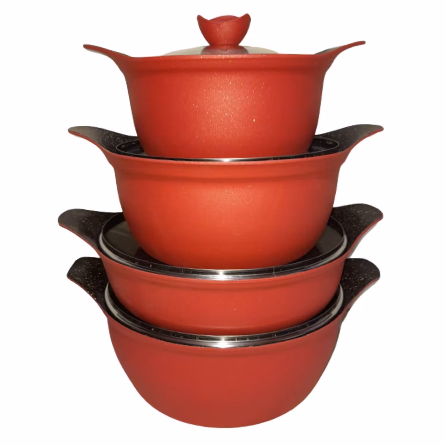 سرویس قابلمه 8 پارچه برند بِست جنس چدنی