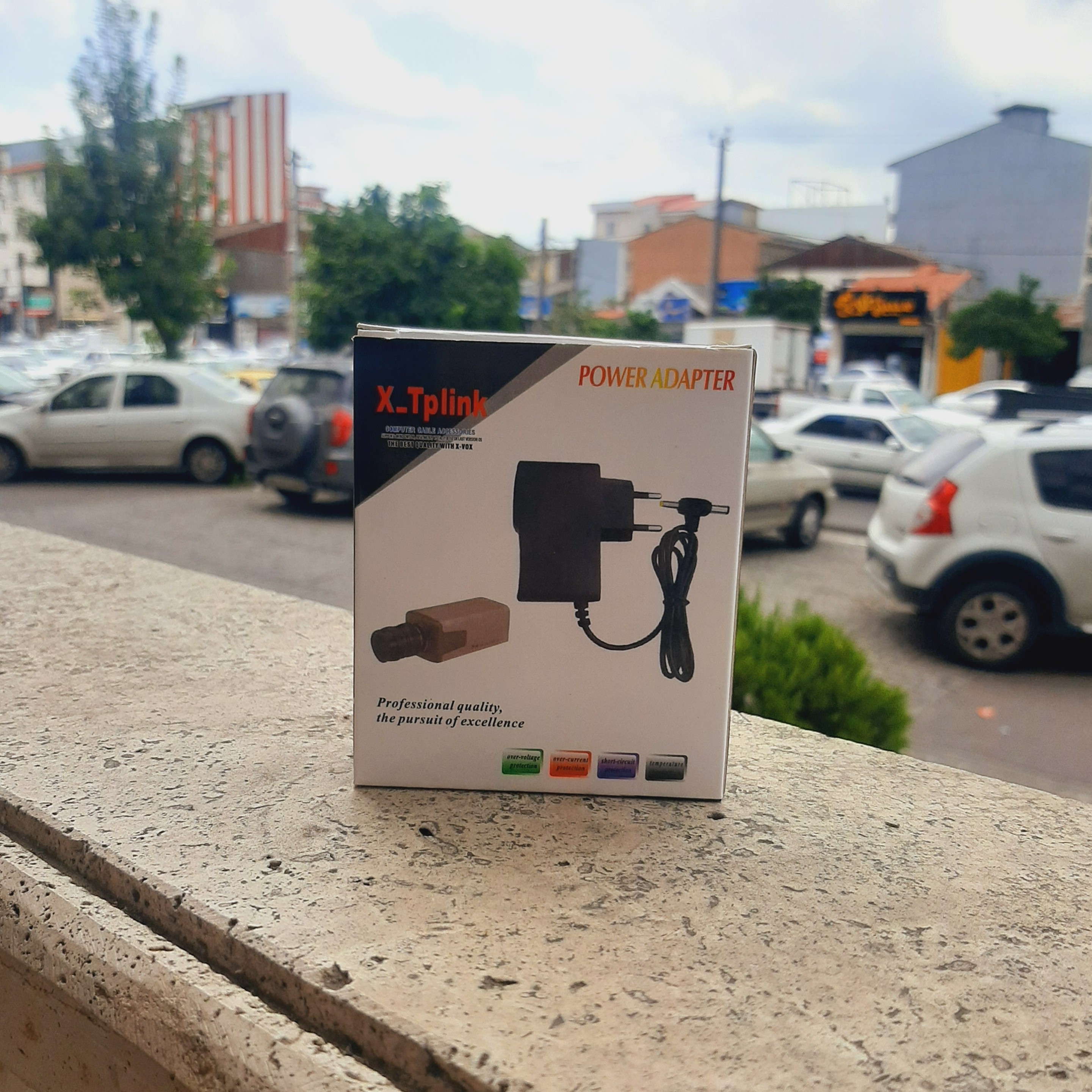 آداپتور مودم از برند tp-link9وات 1آمپر دو سر