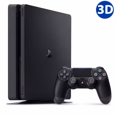 سونی پلی استیشن 4 اسلیم-1ترابایت-Sony Playstation 4 Slim-1TB Game Console به همراه دو دسته اورجینال