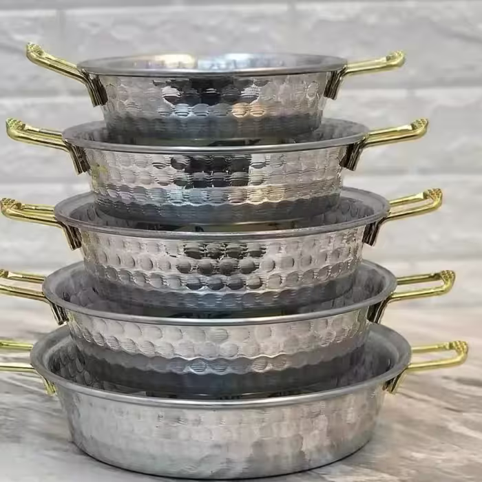 ماهیتابه رویی چکشی 5 عددی 