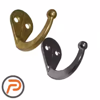 قلاب جاکلیدی دو پیچ خزینه دار